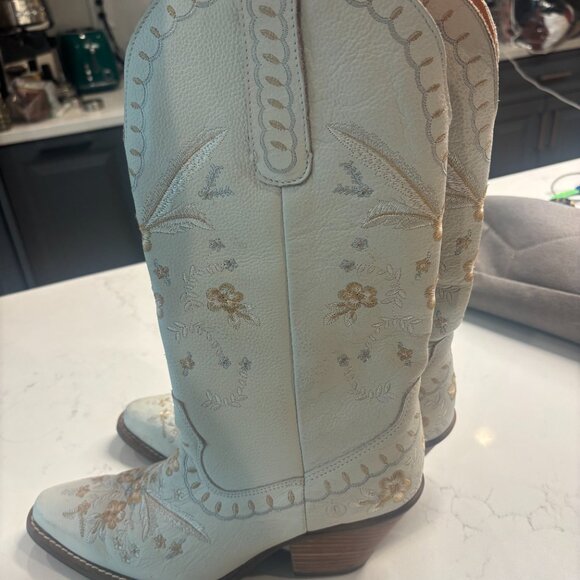 Dingo 1969 Full Bloom Leather Cowboy Boots (Anthropologie) - Picture 7 of 9